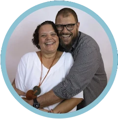 Cláudio Neves e Lúcia Silveira