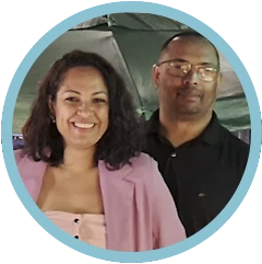 Rafael Magno e Yandra Mesquita